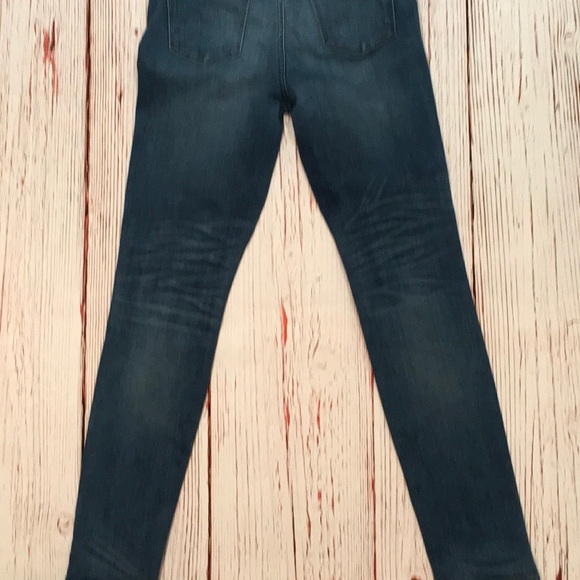 J Crew Point Sur Skinny Jeans w/ Whiskering, sz 31 - Picture 6 of 9